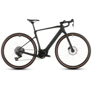 CUBE NUROAD HYBRID C:62 EXC 400X - Carbon Electric Gravel Bike - 2026 - blackline