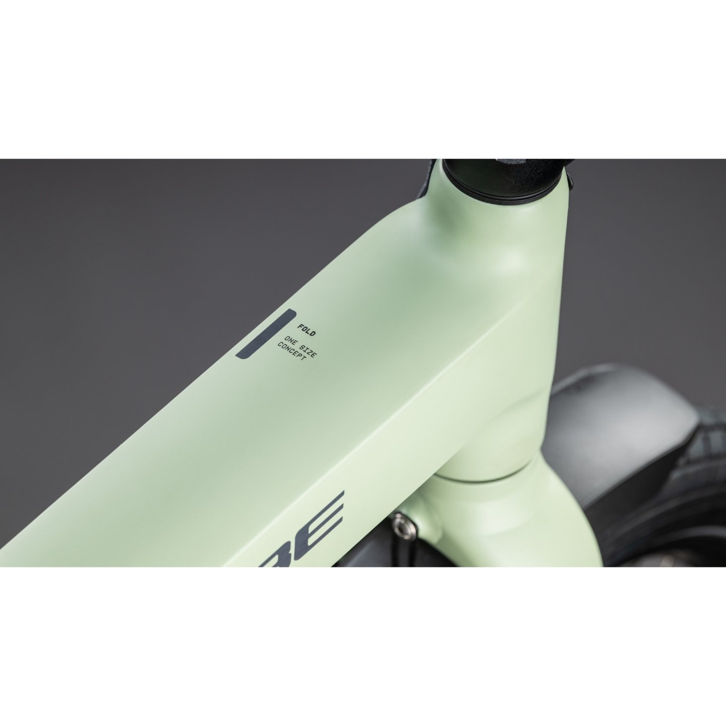 CUBE FOLD HYBRID 545 - 20" Electric Folding Bike - 2026 - pea / reflex - Image 4