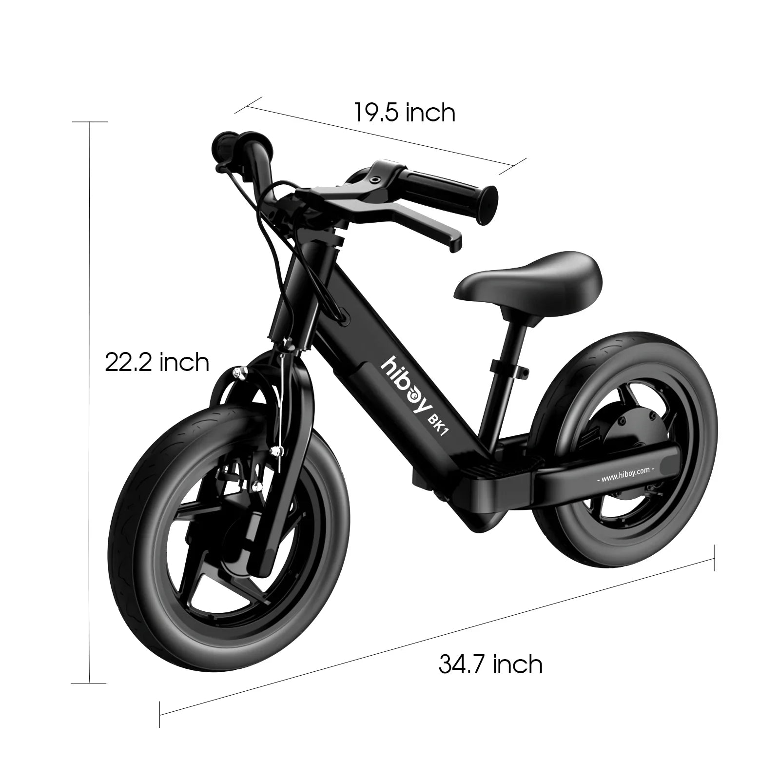 Hiboy BK1 Electric Balance Bike – Kids Ebike - Image 4